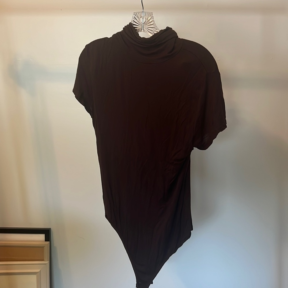 Pretty Little Thing Short Sleeve Turtleneck Bodysuit